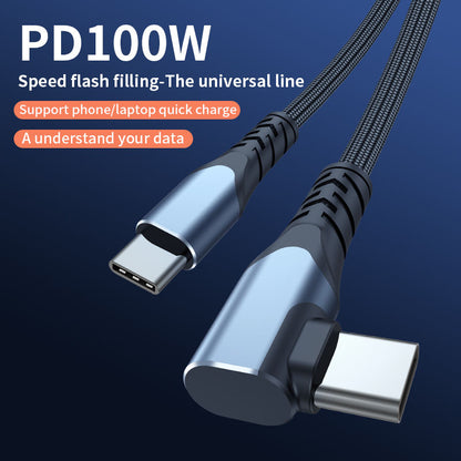 1M High Speed USB 3.0 Type C Data Transfer Cable Fast Charging Type-C to Type-C Cable