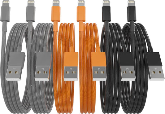 Nylon Braided Fast Charging Lightning Cables for iPhone