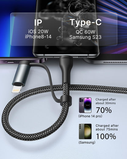 4 in 1 Charging Cable