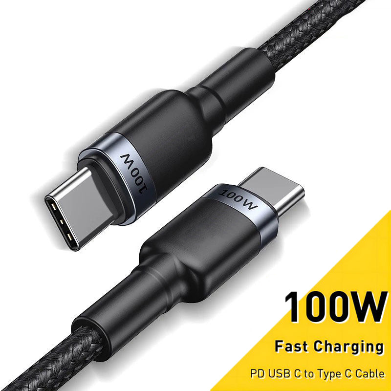 100W Type C Phone Charger Cable